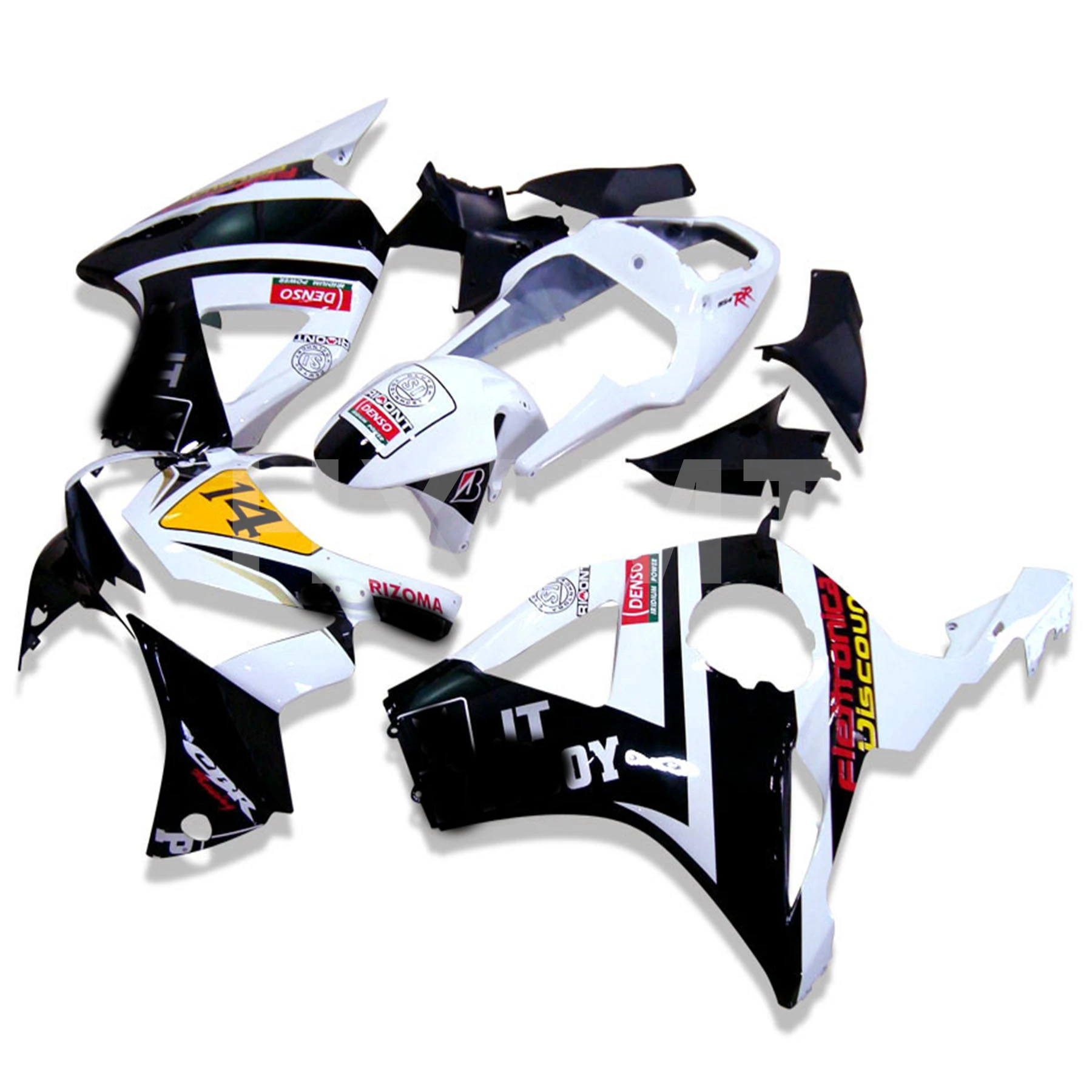 Комплекты обтекателей мотоцикла Repsol для всего тела 2002 2003 HONDA CBR900RR 954 Оранжевый