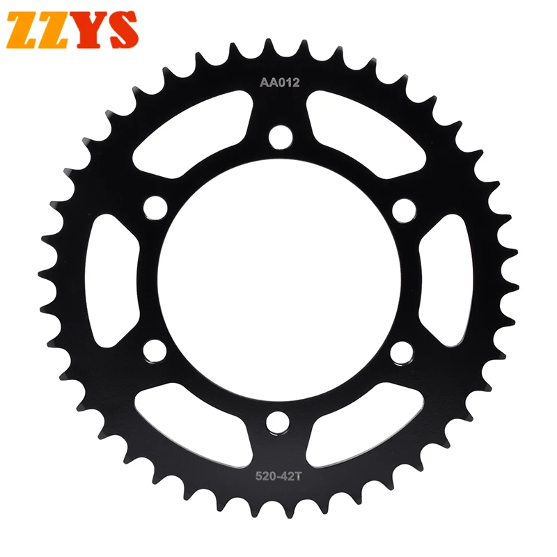 520 41T 42T 43T 46T зубчатая Задняя звездочка шестерня колеса для Yamaha YZF-R3 YZF R3 15-2020 Φ MT03MB