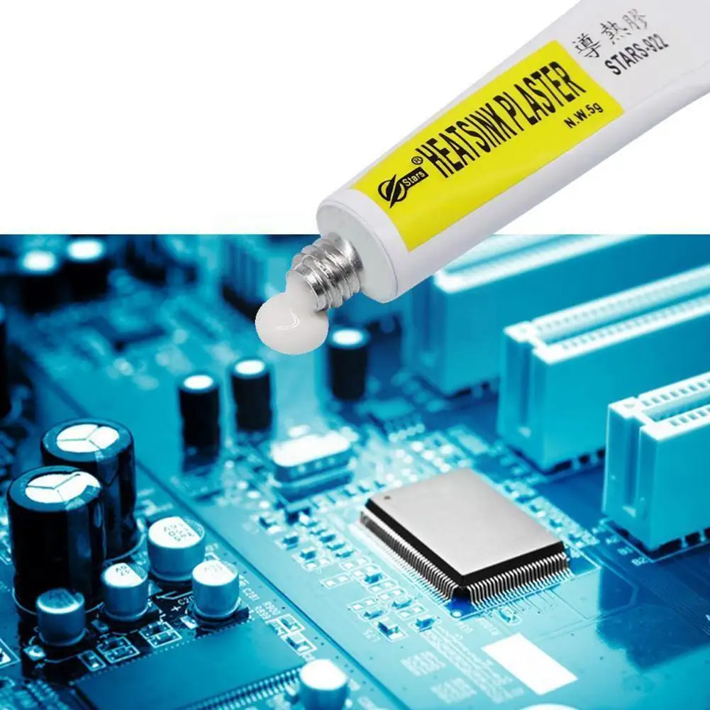 

Compound Silicone Scraper Heatsink Plaster Thermal Paste Glue Silicone Cooler Adhesive Cooling Conductive Gpu Cpu Graphics Z7u9