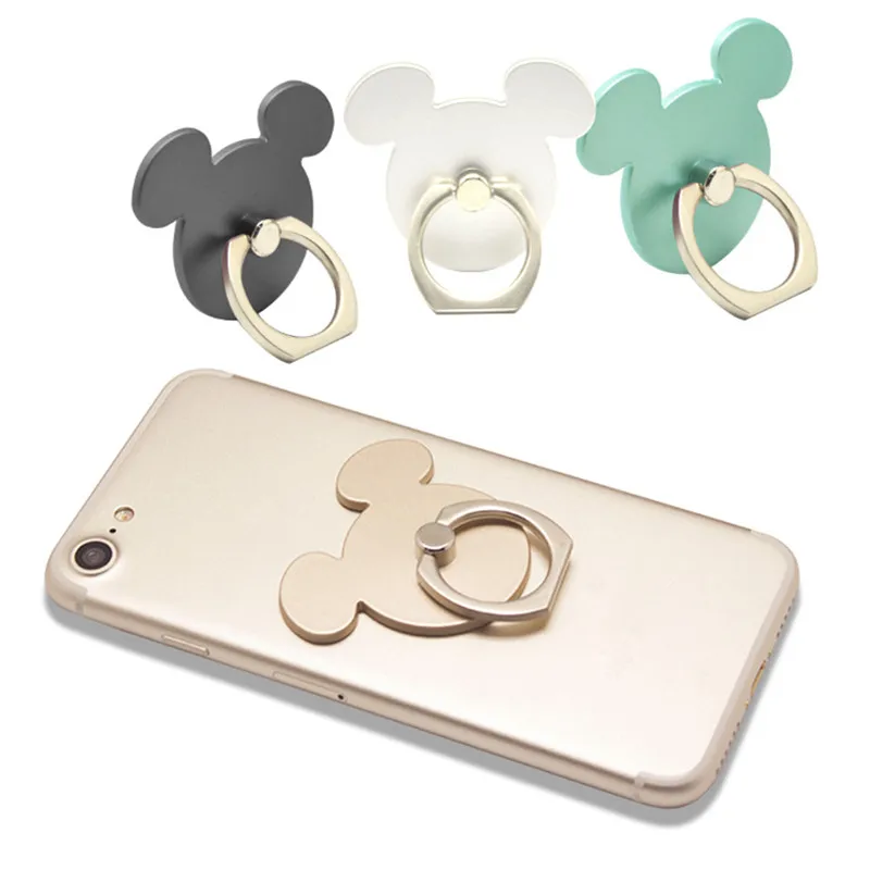 Дизайн мыши кольцо на палец фотодержатель для смартфона подставка автомобильная