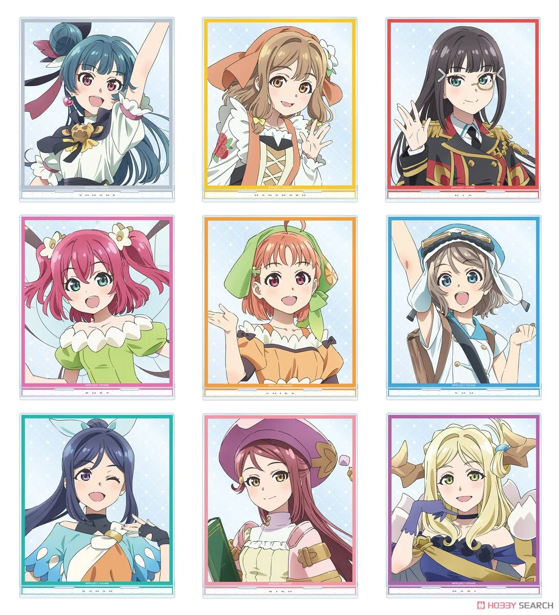 9 шт. большая акриловая подставка для карт 10 см и 15