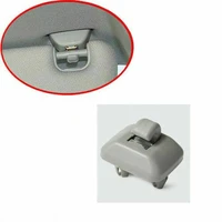 grey car sun visor clip holder hook sun visor interior car accessory for audi a1 a3 s3 a4 s4 a5 s5 q3 q5 tt