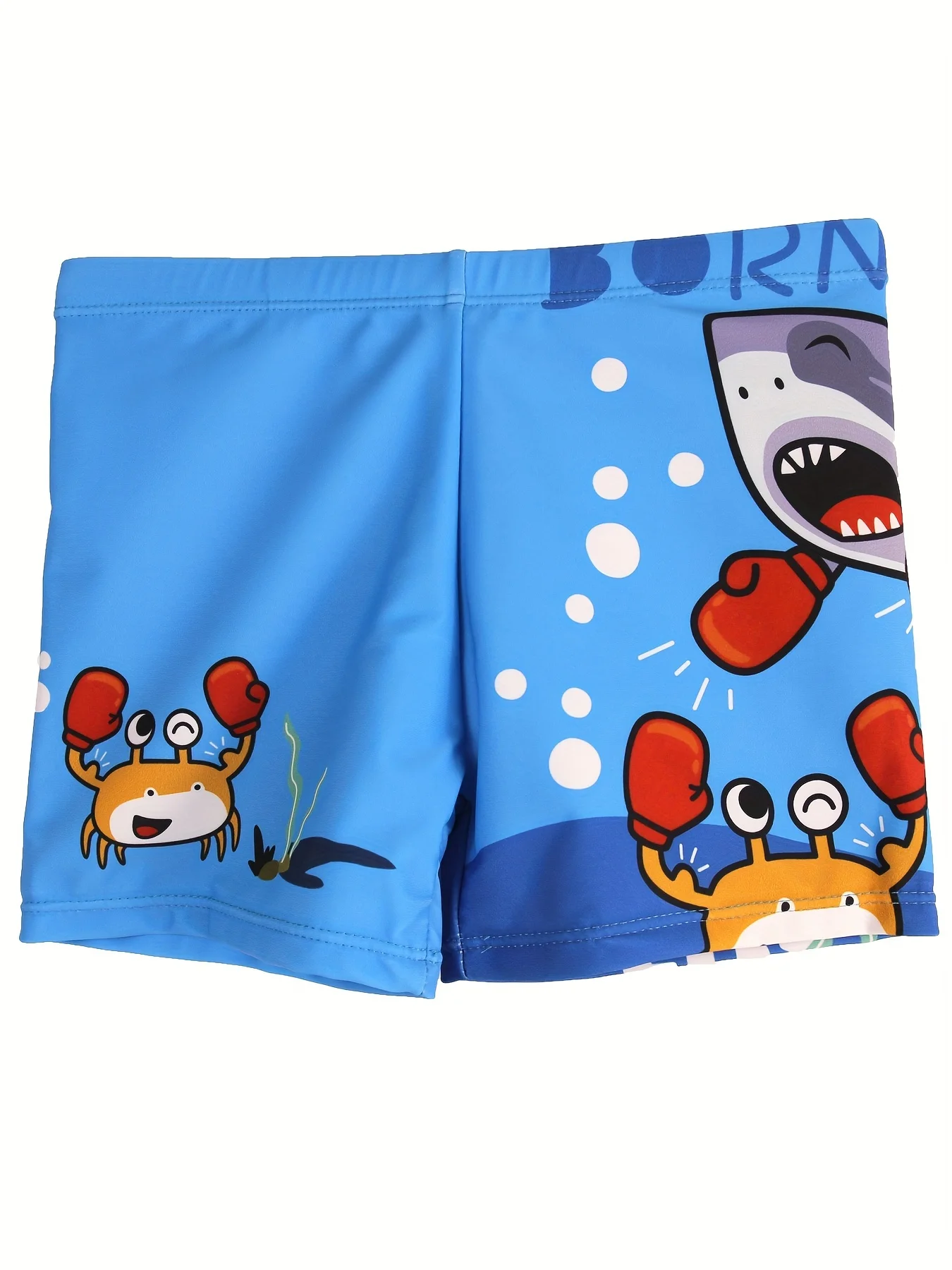 Быстросохнущие вязаные боксеры из полиэстера для мальчиков с эластичной