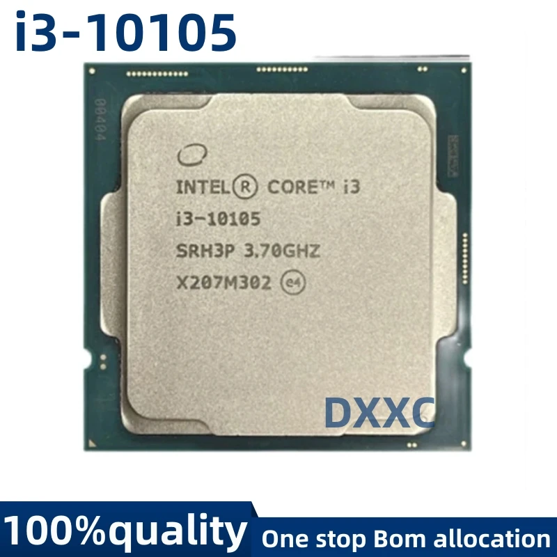 

For Intel Core i3-10105 I3 10105 3.7GHz Quad-Core Eight-Thread CPU Processor L3=6M 65W LGA1200 i3-10105