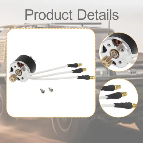 Бесщеточный мотор Outrunner 1:12 для MN82 MN168 MN78