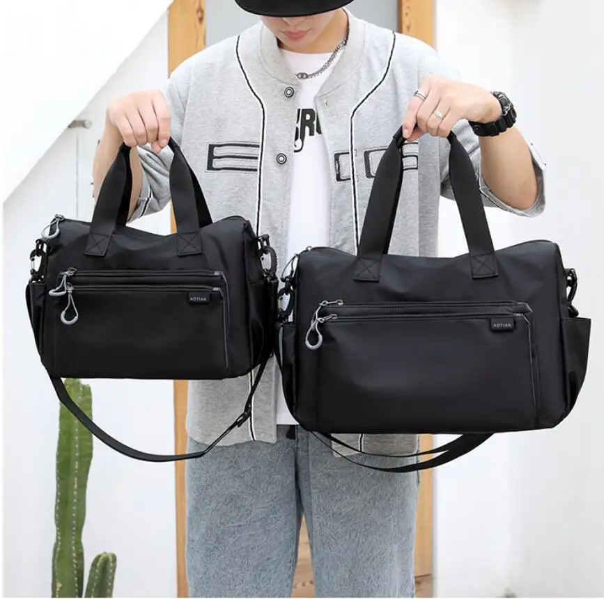

New Men's Shoulder Bag High Quality Boys Crossbody Bag Man Messenger Bag Nylon Male Business bolsas Large and small 가방 hand bags