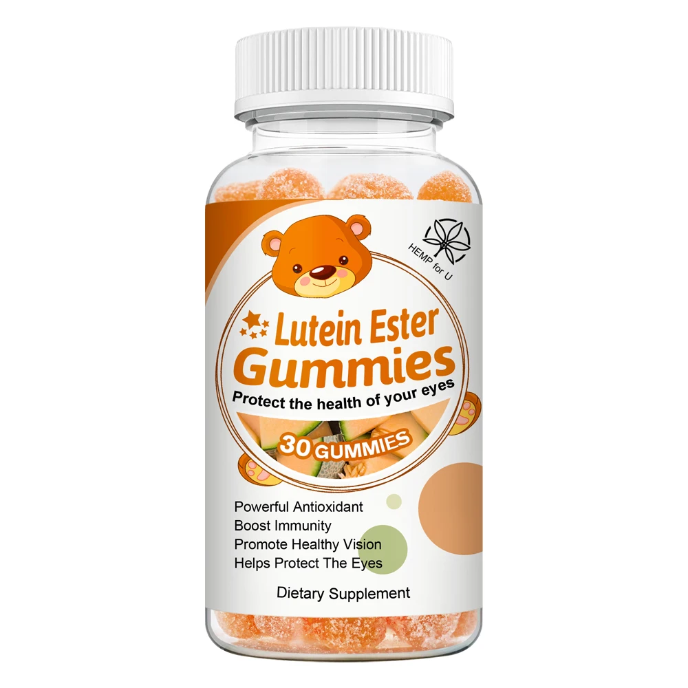 

HFU Lutein Gummies Natural Pectin Protect Eyes Relieve Eye Fatigue Student Eye Health Products Prevent Diabetes for the Elderly