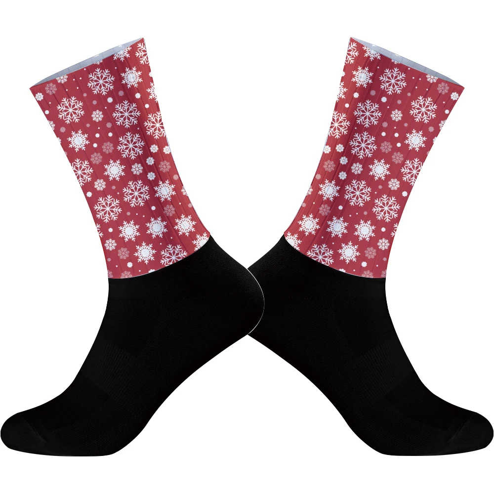 2024 Новые велосипедные носки нескользящие силиконовые летние воздушные мужские