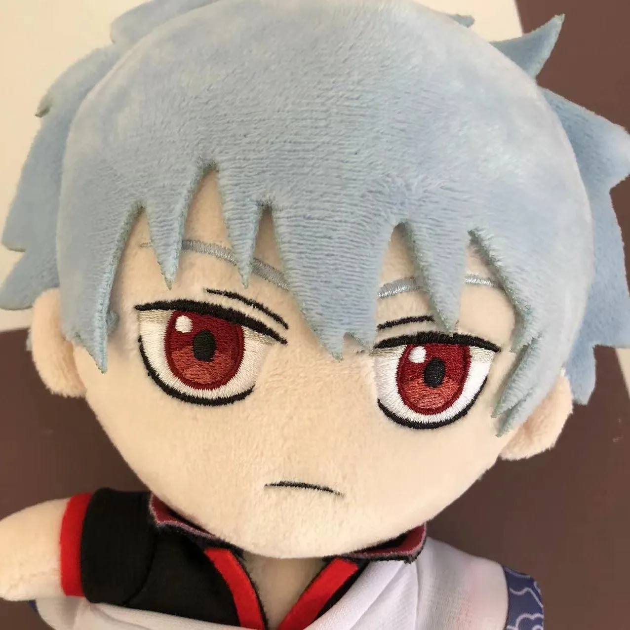 Anime Gintama Cosplay Plushie Sakata Gintoki Soft Plush Doll Toy 20cm Kids Fans Gift images - 6