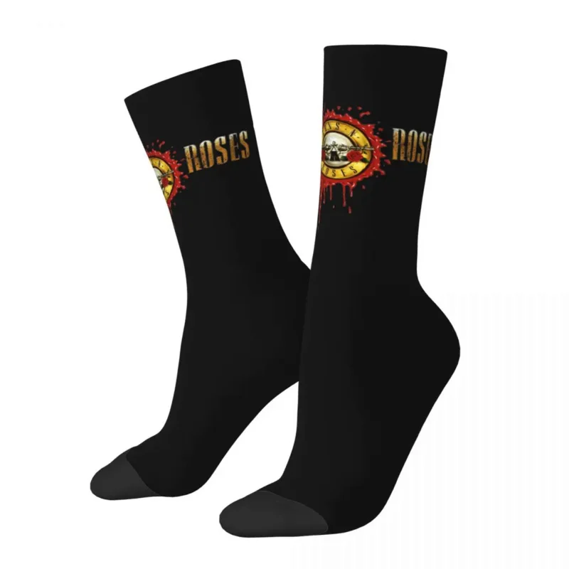 

Модные носки Guns N Rose из тяжелого металла, баскетбольные Носки в стиле стимпанк, музыкальные носки из полиэстера для женщин и мужчин, поглощающие пот