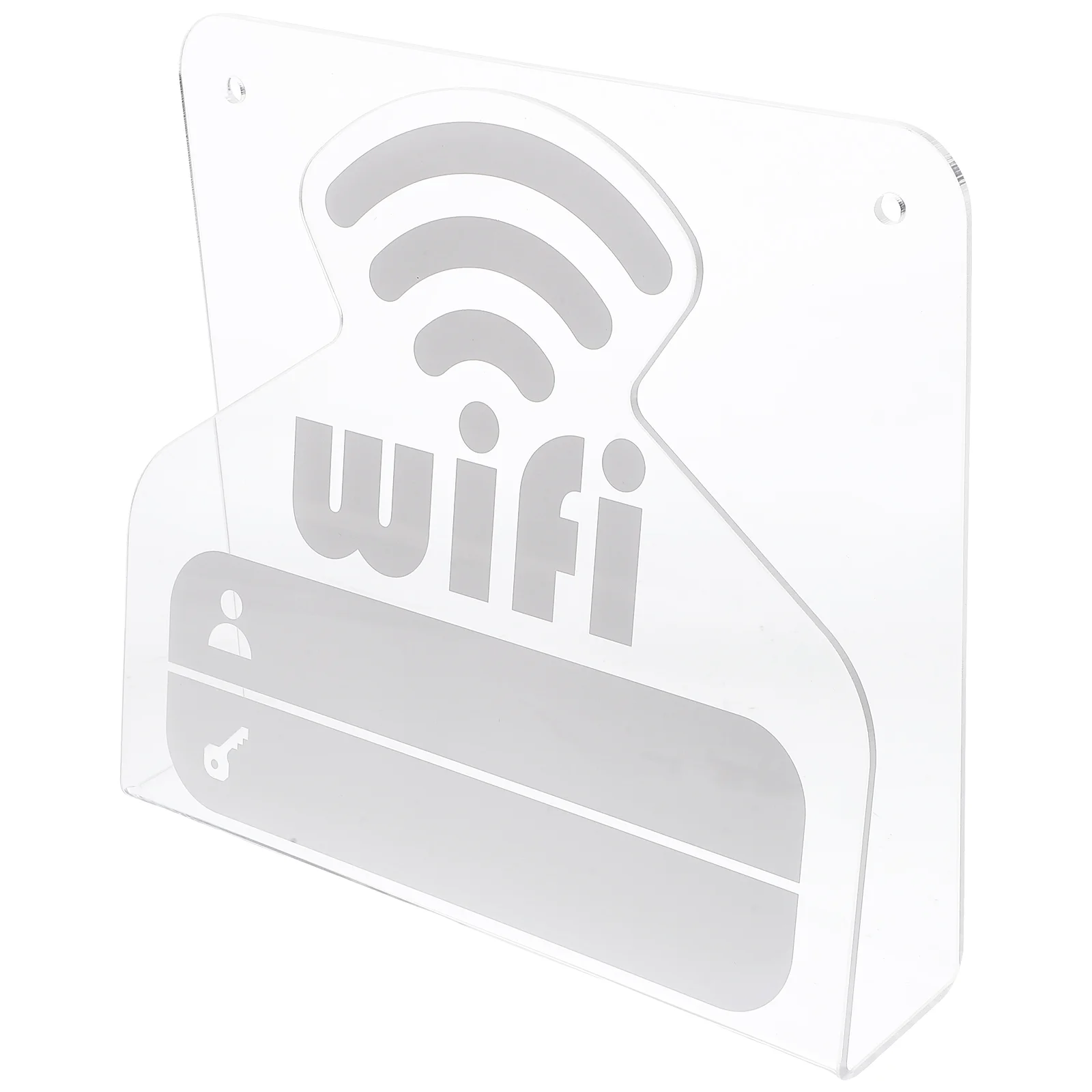 

Wifi Sign For Desk Table Acrylic Password Venue Setting Props Guest Room Guestroom