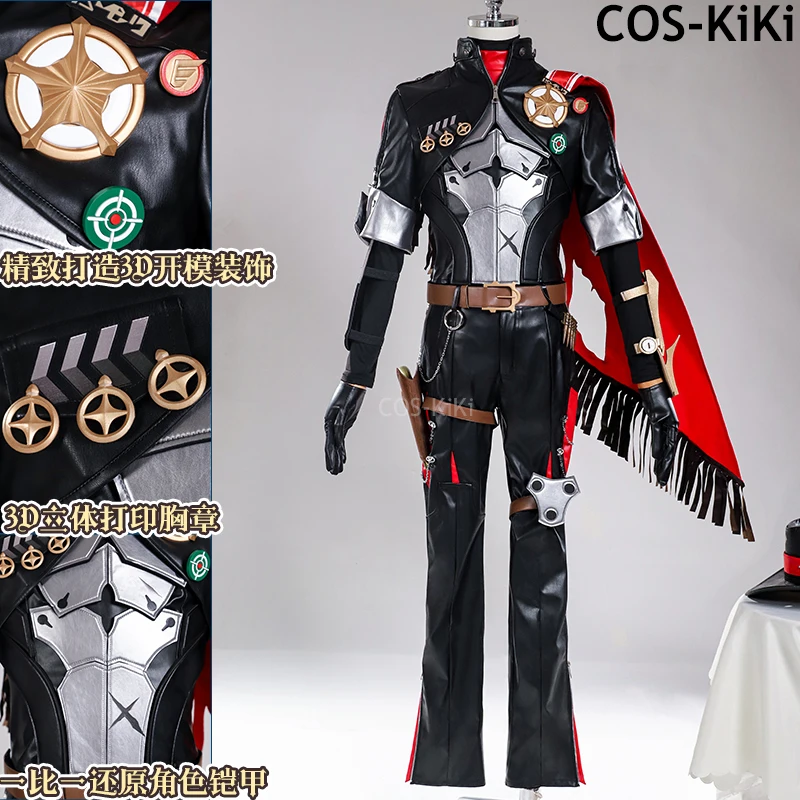 Костюм для косплея COS-KiKi Honkai: Star Rail Boothill красивая униформа костюм на Хэллоуин