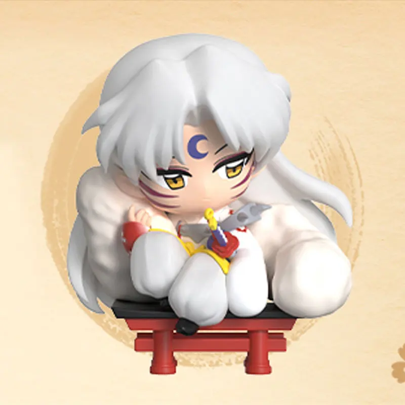 

Inuyasha серия ряда и сидений, искусственное украшение, Caja Ciega, сюрприз, угадай сумку, подарок для девочки, кавайная экшн-фигурка аниме, мистическ...