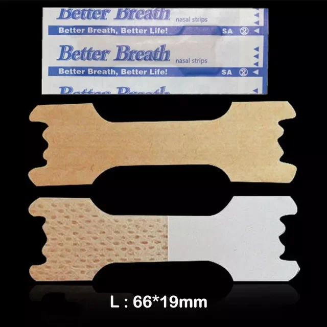 

Pcs Breathe Nasal Strips Right Way Stop Snoring Anti Snoring Strips Easier Better Breathe Health Care