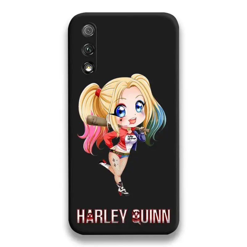 Clown Girl Joker Harley Quinn Phone Case For Huawei Honor 30 20 10 9 8 8x 8c v30 Lite view 7A pro images - 6