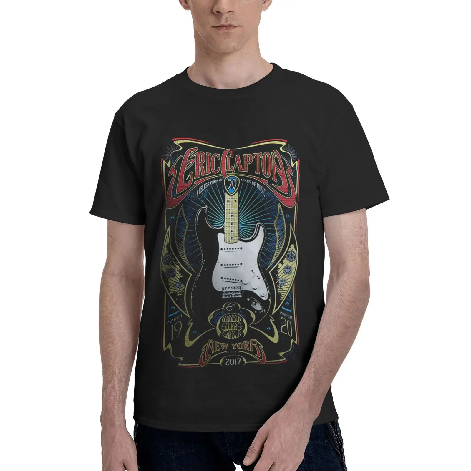 

Popular 4799 Eric Clapton Poster York Oversized T-Shirt Shirt Top Clothes Men Tee Shirt Men Oversize T-Shirt Blouse Men's Shirt