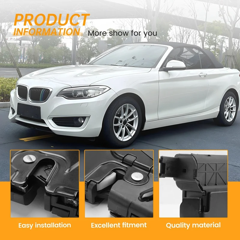 51247348529 Замок крышки багажника автомобиля для BMW F45 F46 214D 216D 216I 218D 218Dx 218I