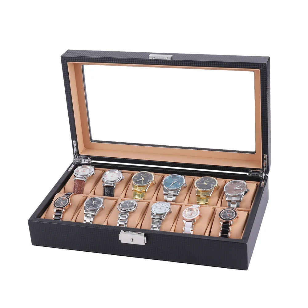 Handmade Resin Fashion High Quality Premium 10/12Position Watch Box Storage Or Display Men Ladies Universal Gift Promotion |