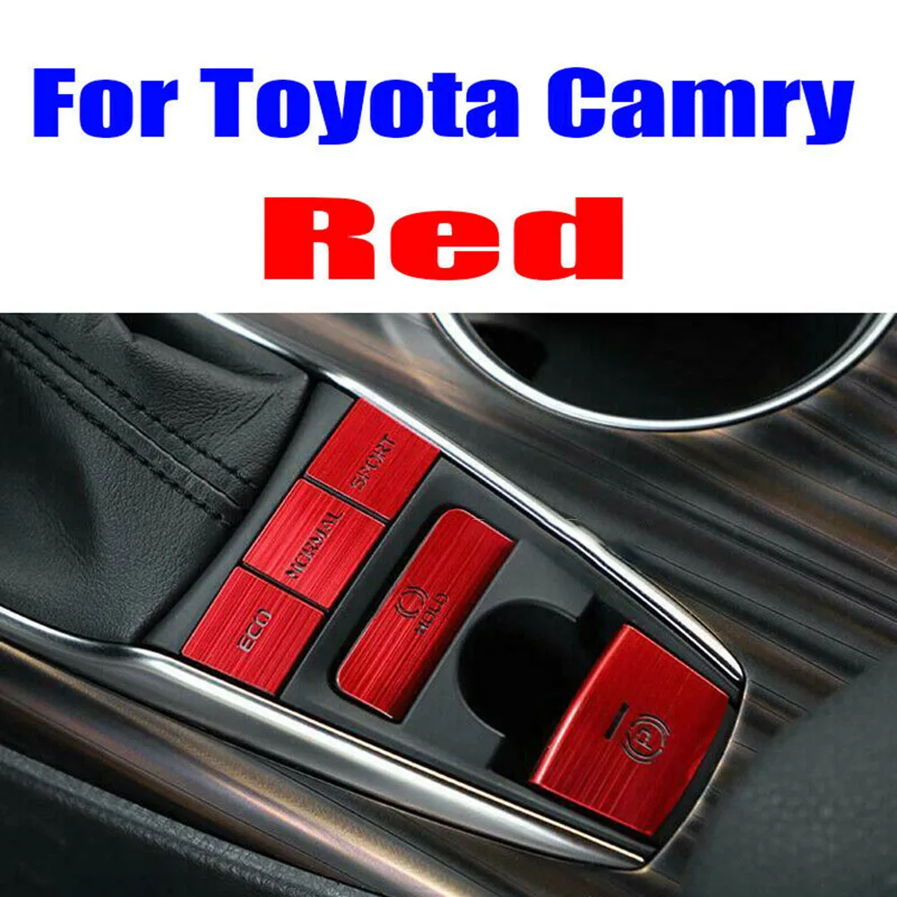 

5 шт., кнопки центральной консоли для Toyota Camry 2018-2022