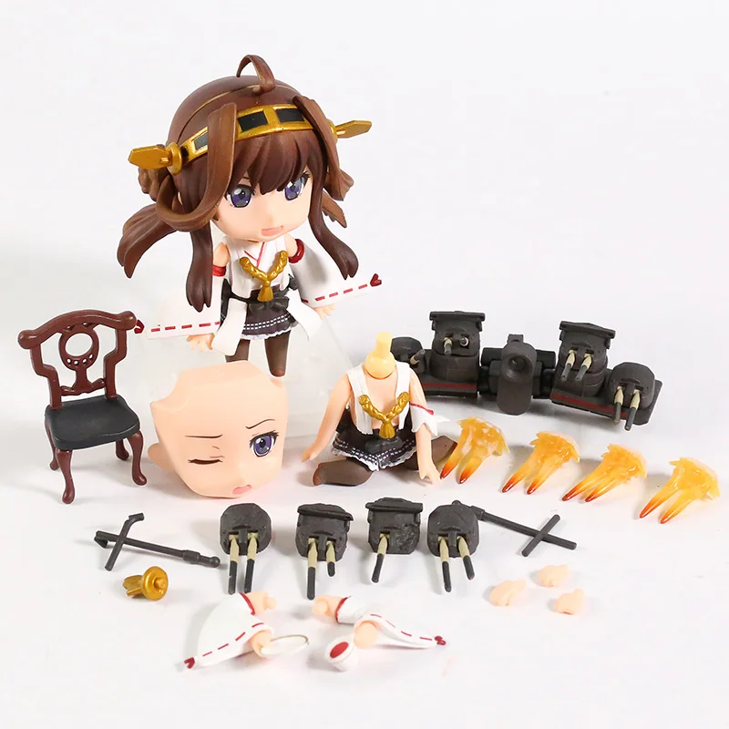 

Kantai Collection Kongou 405 Q Version PVC Action Figure 10cm Anime Collection Model Toy Doll Gifts