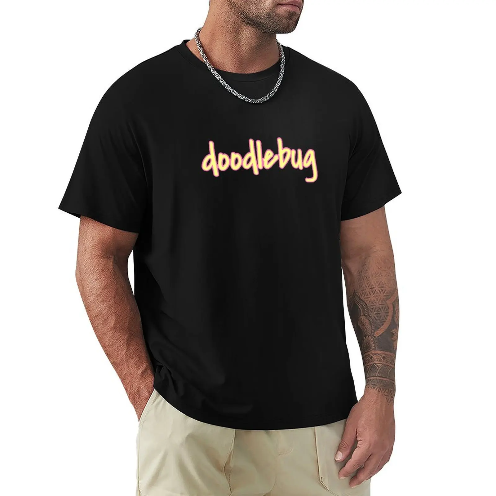 Фото Футболка Doodlebug с модным художественным принтом №1