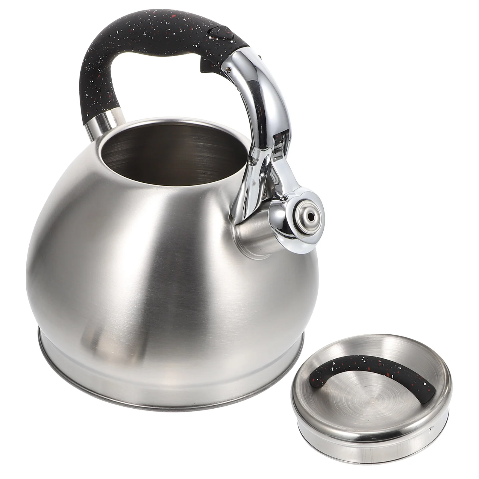 

Water Whistling Kettle Stovetop Stainless Steel Tea Pot Stove Pots Boiler Teapots