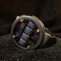 Прикольные наручные стильные часы на газоразрядных индикаторах, сделаны по мотивам игры «Метро 2033»#1