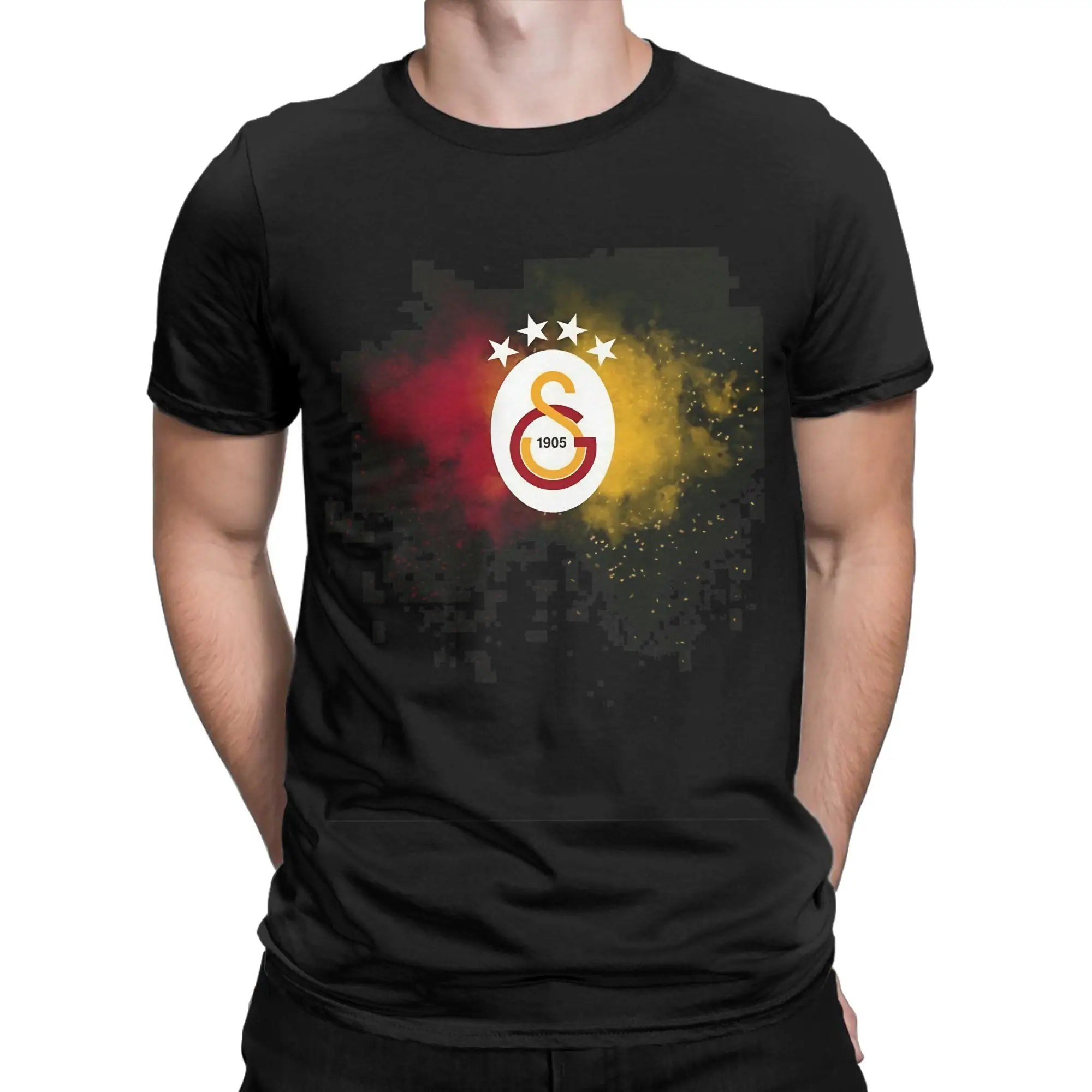 Фото Футболка Art Galatasaray SK Wallpaper Funny из 100% хлопка, футболки Galatasaray для мужчин №1