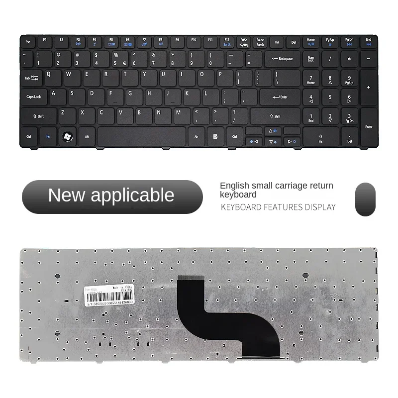 Замените костюм для клавиатуры ноутбука Acer 5560g 5750g 5741 5742g ms2264 5733z