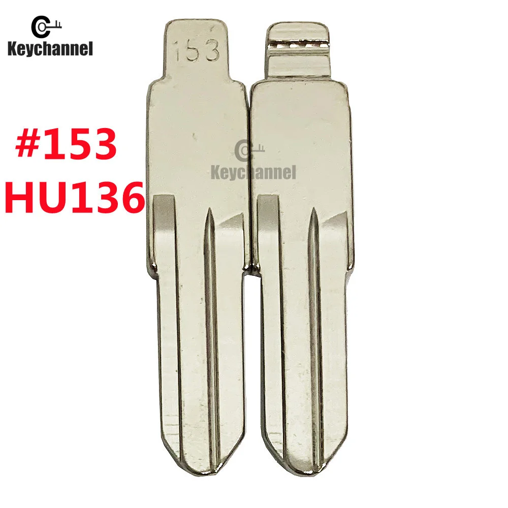 10 шт./лот лезвие дистанционного ключа LISHI VAC102 #152 HU136 153 # для KD VVDI необработанный