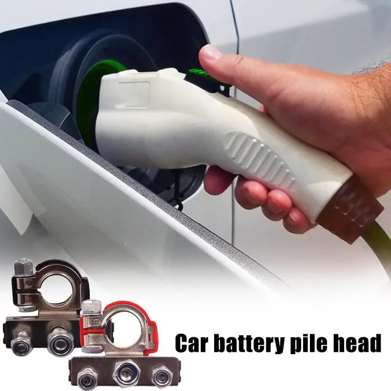 

1 пара, автомобильные клеммные зажимы для аккумуляторов