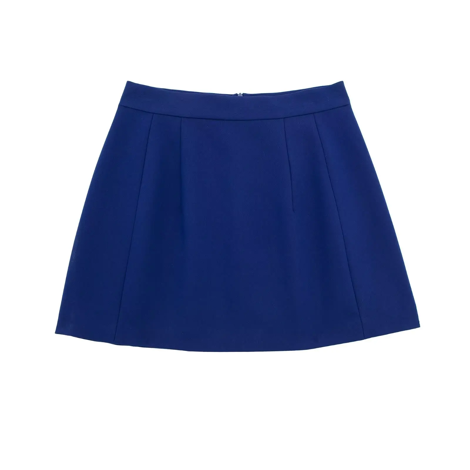 

Women 2023 spring New Chic Fashion Mid waist Mini Skirts Vintage Back Zipper Female Skorts Mujer