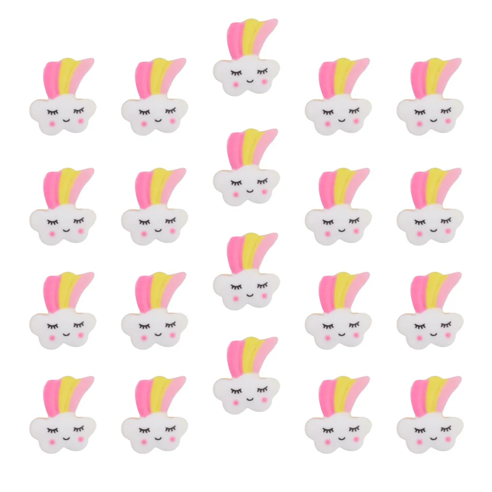 50 шт. головной убор мини-милые подвески с плоской задней частью детские