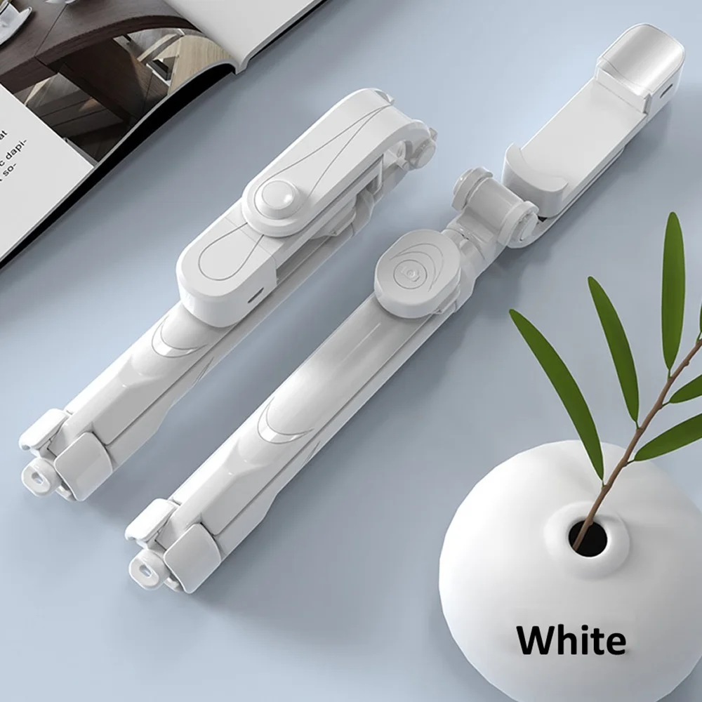

With Remote Control 3 in 1 Wireless Bluetooth Selfie Stick For Iphone/Android Foldable Mini Tripod Expandable Monopod