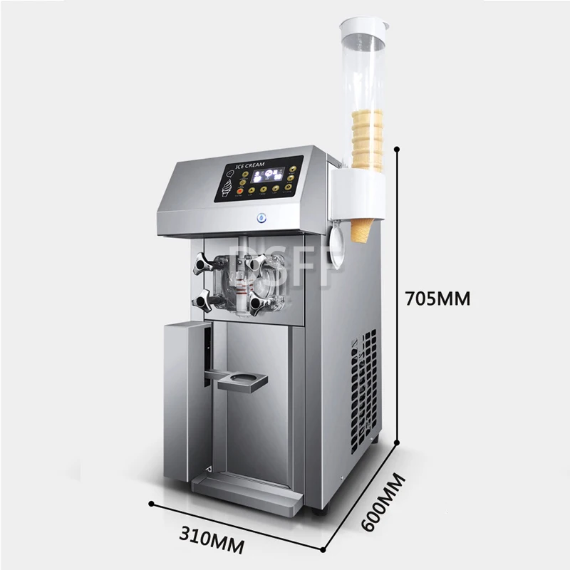 Коммерческая машина для мороженого полностью автоматическая электрическая