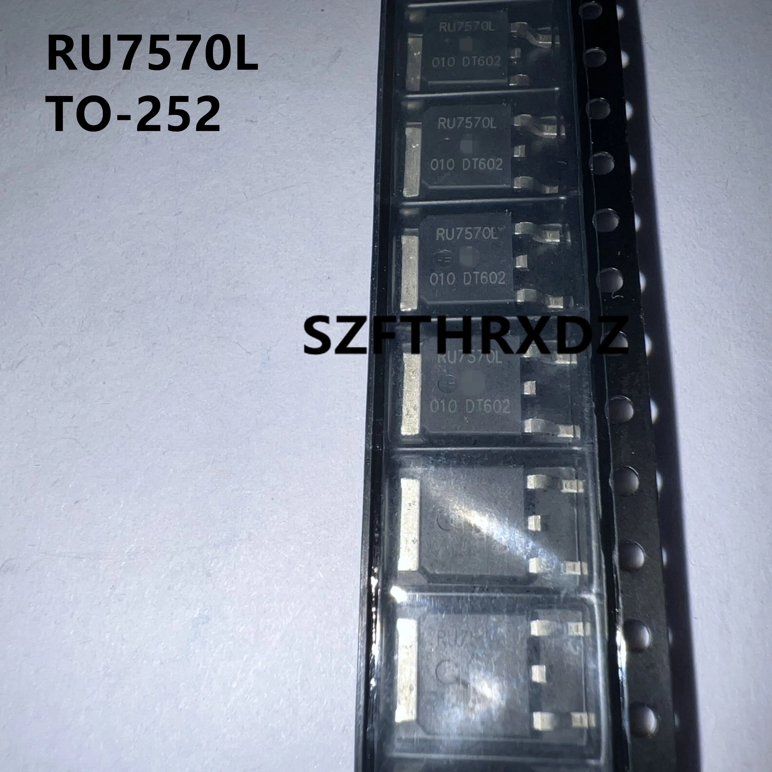 10 шт. 100% Новый оригинальный МОП полевой транзистор RU7570L TO-252 N-channel MOS 75V 70A