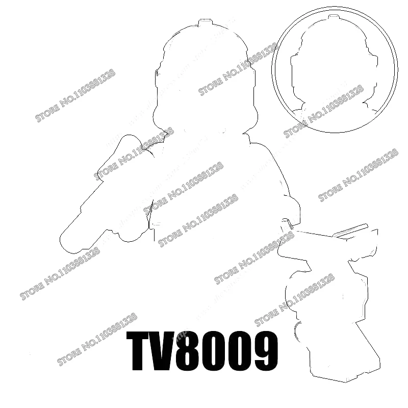 Фото TV6102 Мини-фигурки из фильмов Строительные блоки Кирпичи игрушки TV8009 TV8010 TV8011 TV8012 TV8013 TV8014 TV8015 TV8016 Игрушки «сделай сам» №1