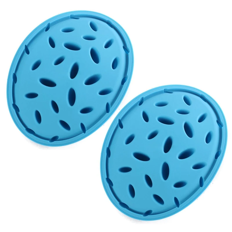 

Горячая распродажа 2 медленная кормушка для собак и кошек, противоскользящая силиконовая миска для кормления собак и кошек, миска для кормл...