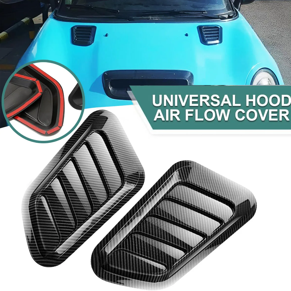 Передний капот двигателя в стиле RS вентиляционные отверстия для капота