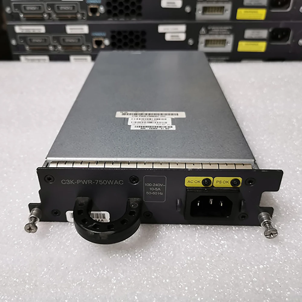 

C3K-PWR-750WAC For CISCO 3560E-48PD/24PD 3750E Switch Power Supply