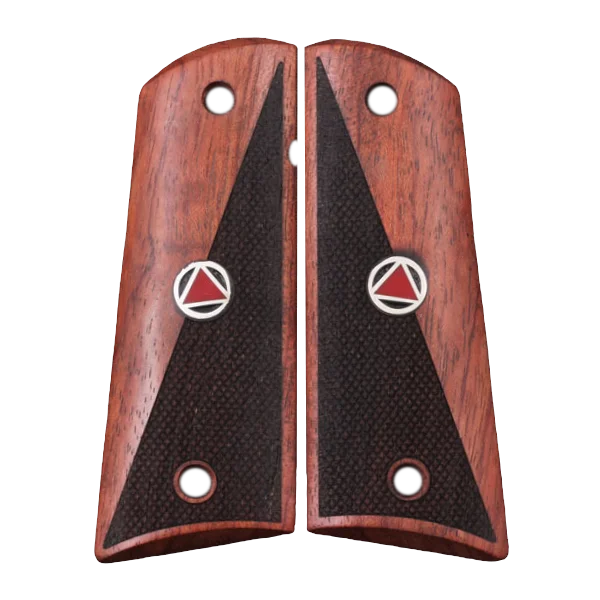 

KSD бренд Colt 1911 Совместимая модель рукоятки из розового дерева алмаз