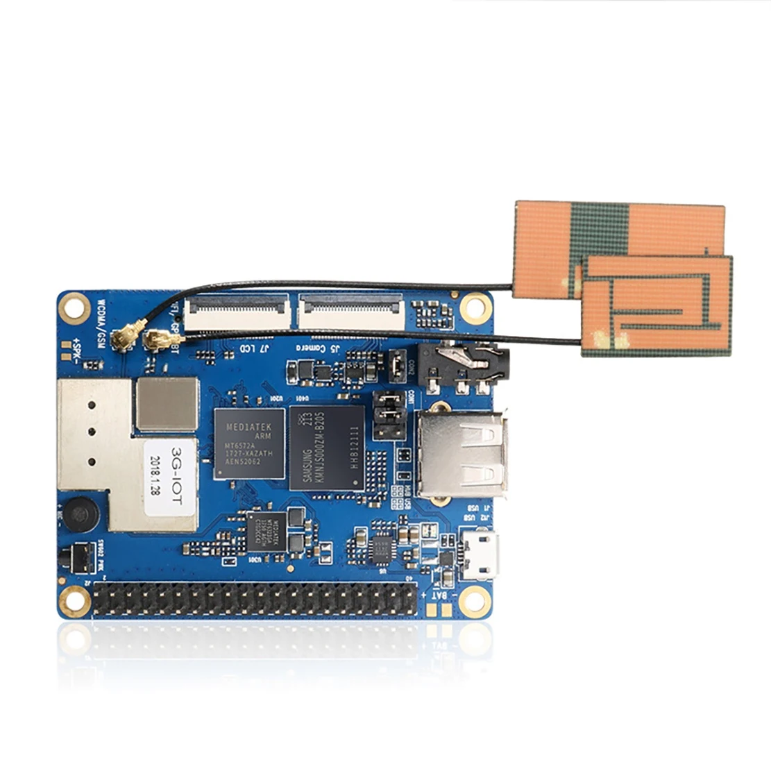 

For Orange 3G-IOT-B 512MB+4GB EMMC MT6572 Dual-Core -A7 Development Board 3G Module Programming Microcontroller