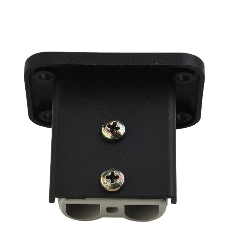 

Brand New Flush Mount For Anderson Plug With Screw 12-24V 50Amp Mounting Bracket Panel Cover For Caravan Plastic
