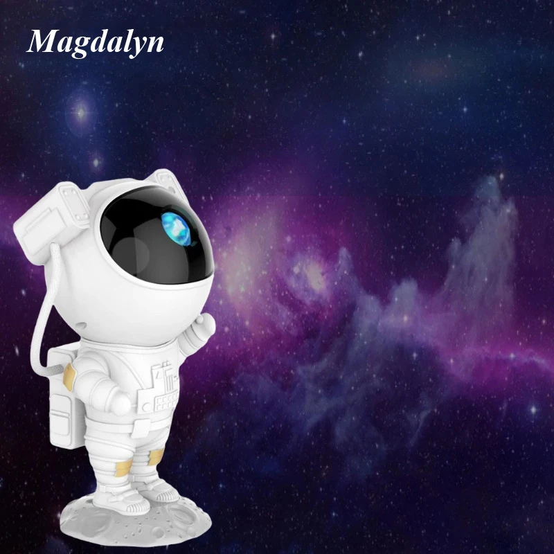 Magdalyn Touch Sensor Galaxy Projector Room Decoration Lamps Party Laser Star Led Astronaut Starry Sky Night Amosphere Lights