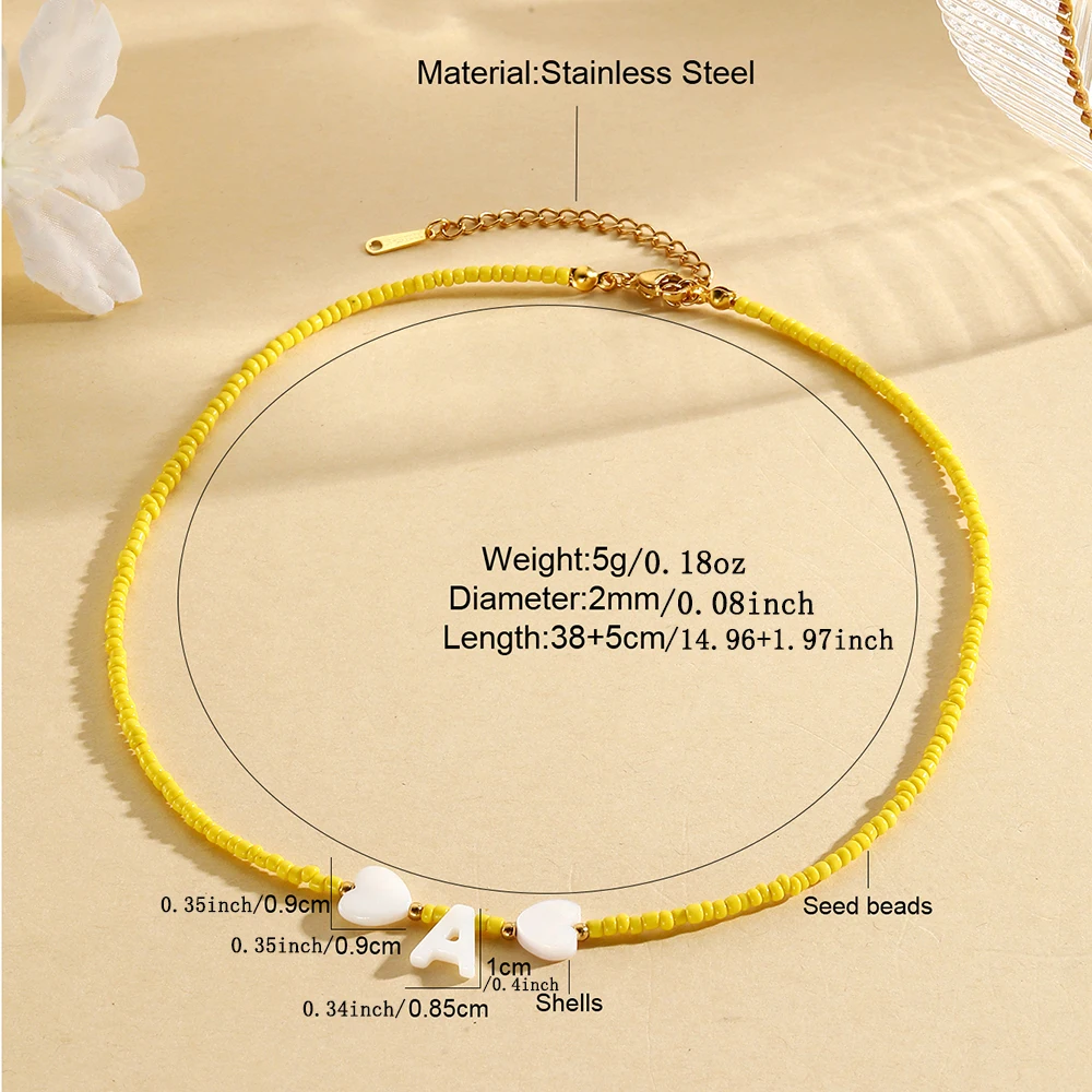 10 шт. минималистичное бонийское стильное 26 имя любовь ракушки буквы розовый