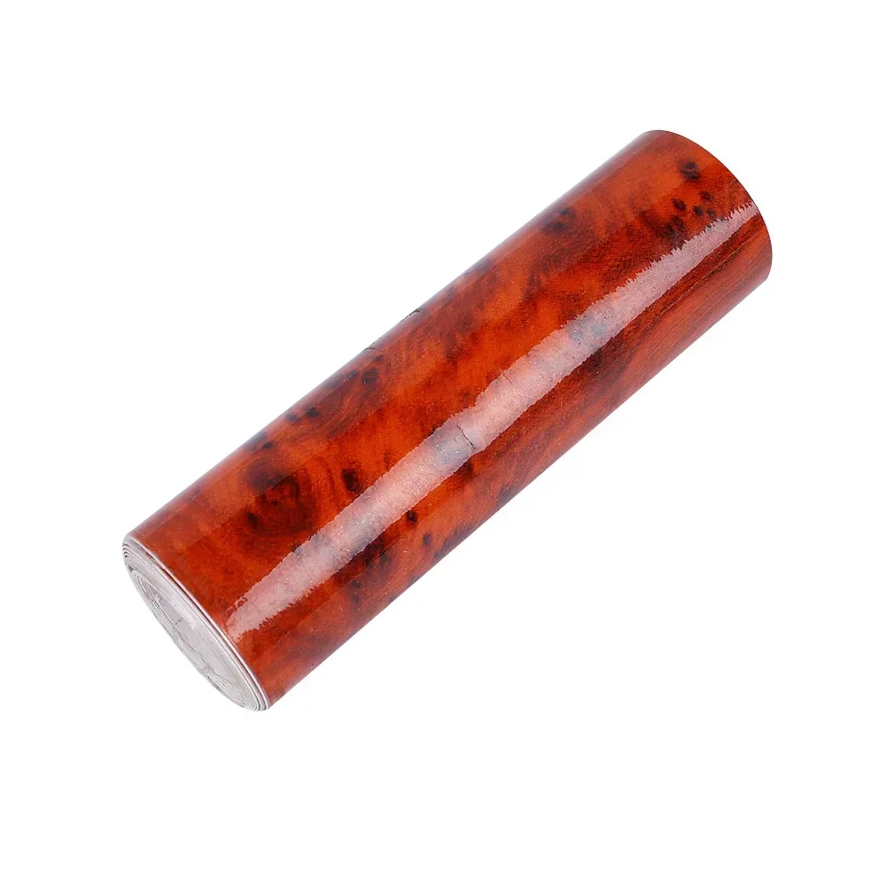 

Автомобильная пленка под дерево, наклейки, наклейки, пленка, ПВХ, текстурированная древесиной 10x100 см, универсальный автомобильный Стайлинг, Декор для салона автомобиля, сделай сам