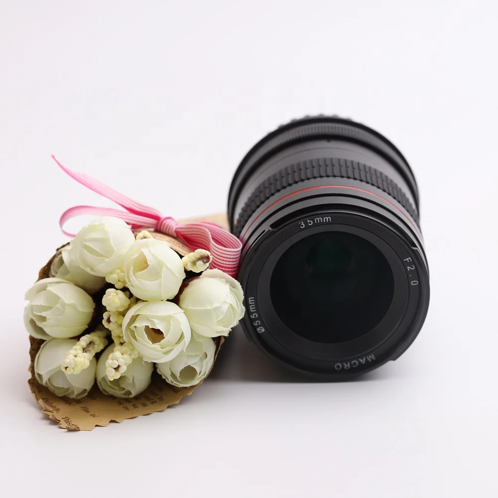 

Wholesale 35mm F2.0-22 manual fixed focus prime lens full frame camera lens