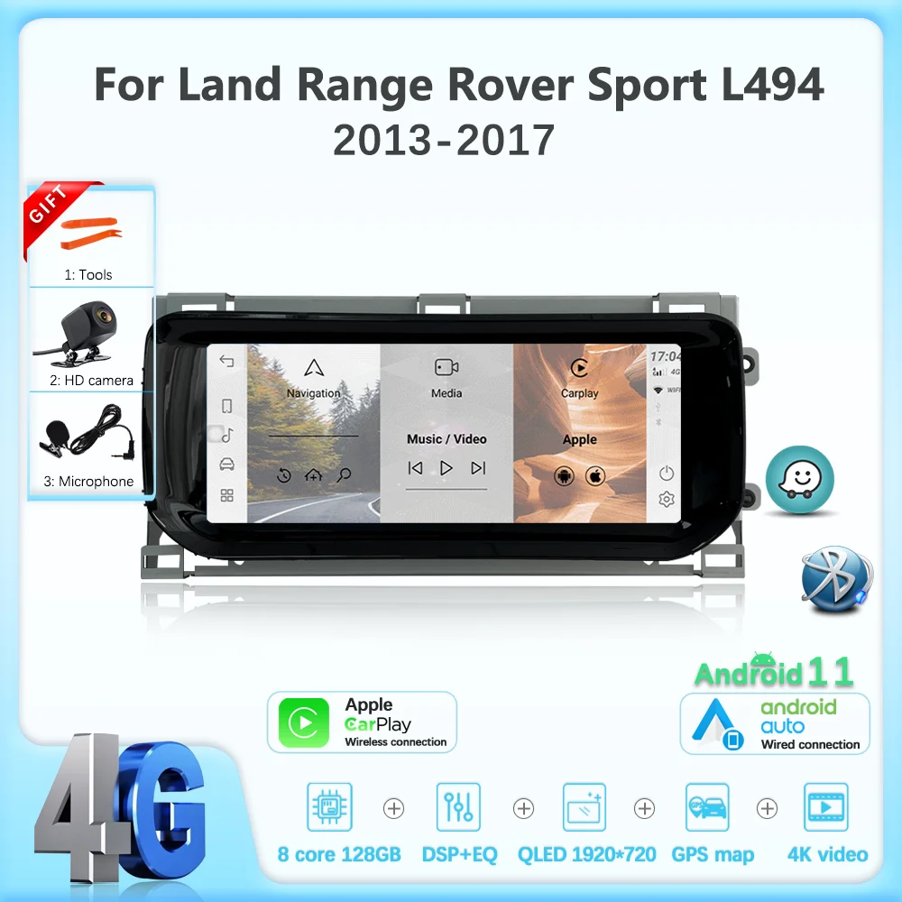 

JEHUNG For Land Range Rover vogue L405 2013-2017 Car Multimedia Player CaPlay GPS Radio 5G Navigation Support original system