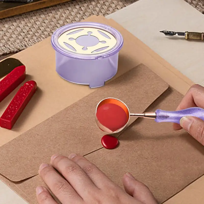 Набор для запечатывания воска набор ложки подогревателя восковых писем палочки