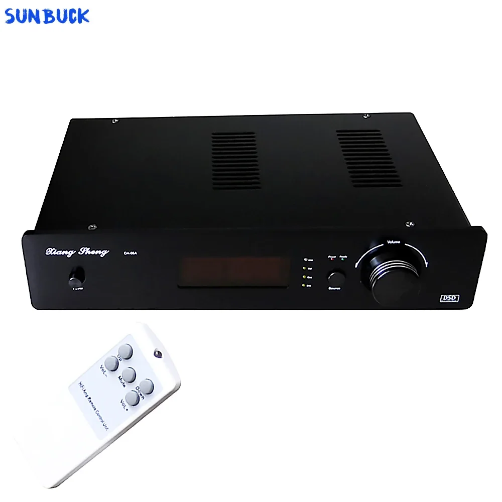Sunbuck CSR8675 5.0 Bluetooth DAC06 Remote control balance AK4493/AK4495 DSD xmos decoder HiFi Headphone Amp